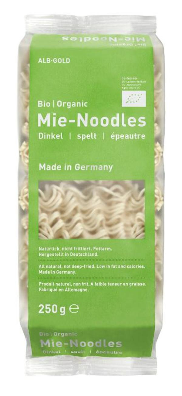 Produktfoto zu Mie-Noodles aus Dinkel für Wok