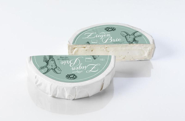 Produktfoto zu Allgäuer Ziegen-Brie