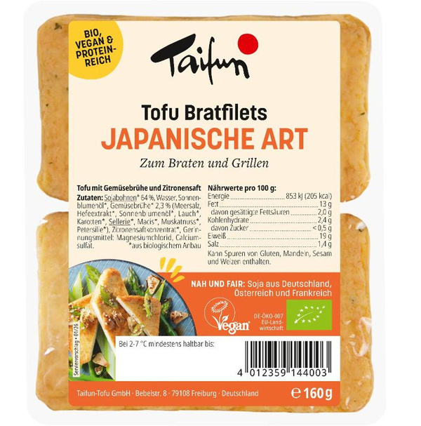 Produktfoto zu Bratfilets japanische Art 2St