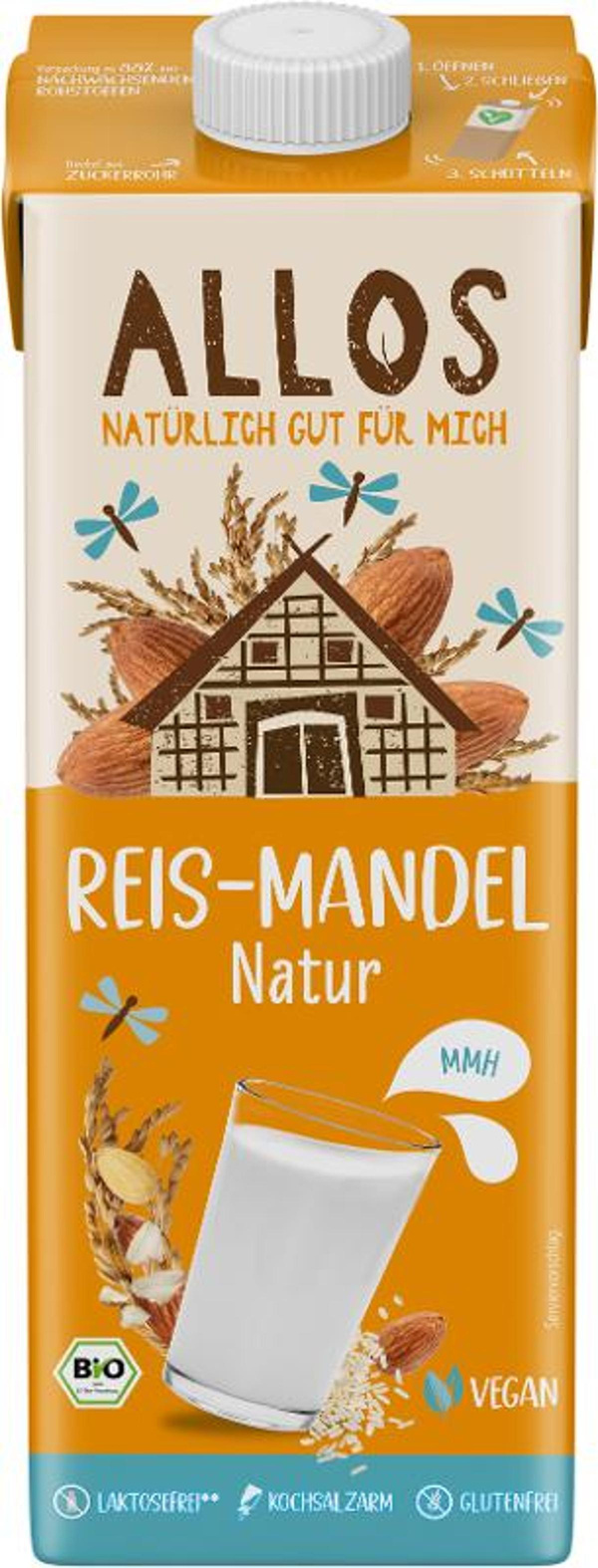 Produktfoto zu Reis-mandel drink