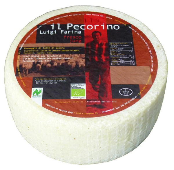 Produktfoto zu Pecorino fresco NATURLAND 41%