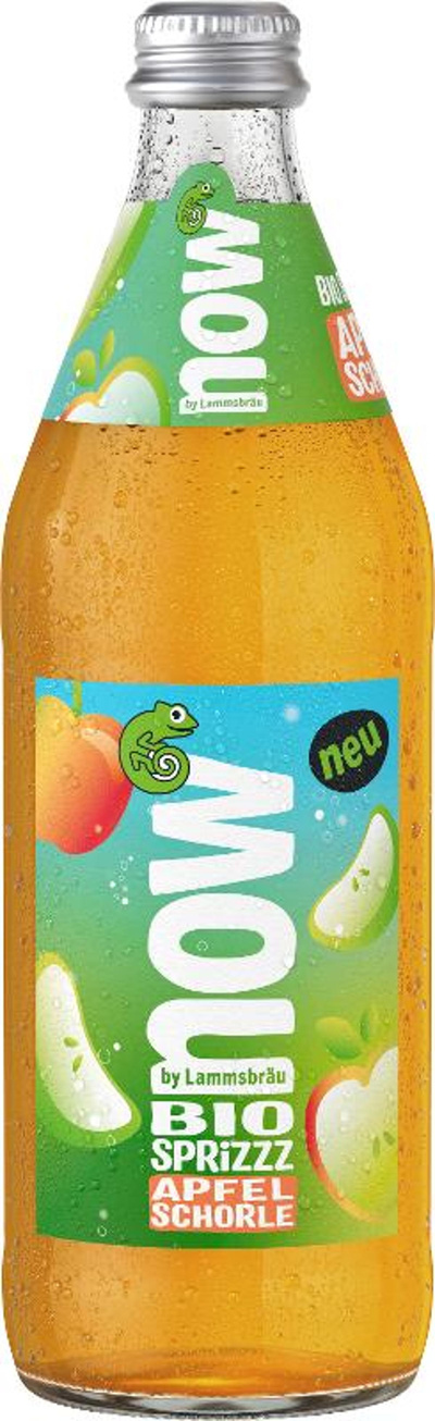 Produktfoto zu Now bio sprizzz Apfelschorle
