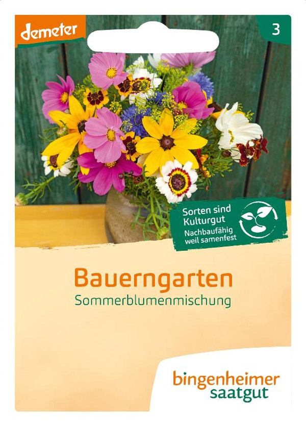 Produktfoto zu Saatgut Blumenmischung Bauerngarten