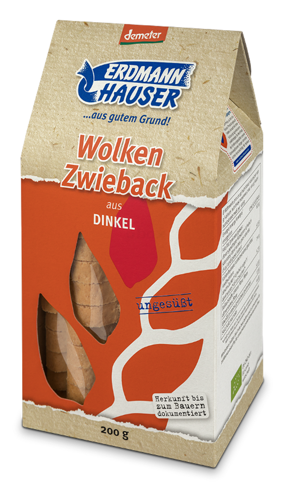 Produktfoto zu Dinkel-Wolkenzwieback