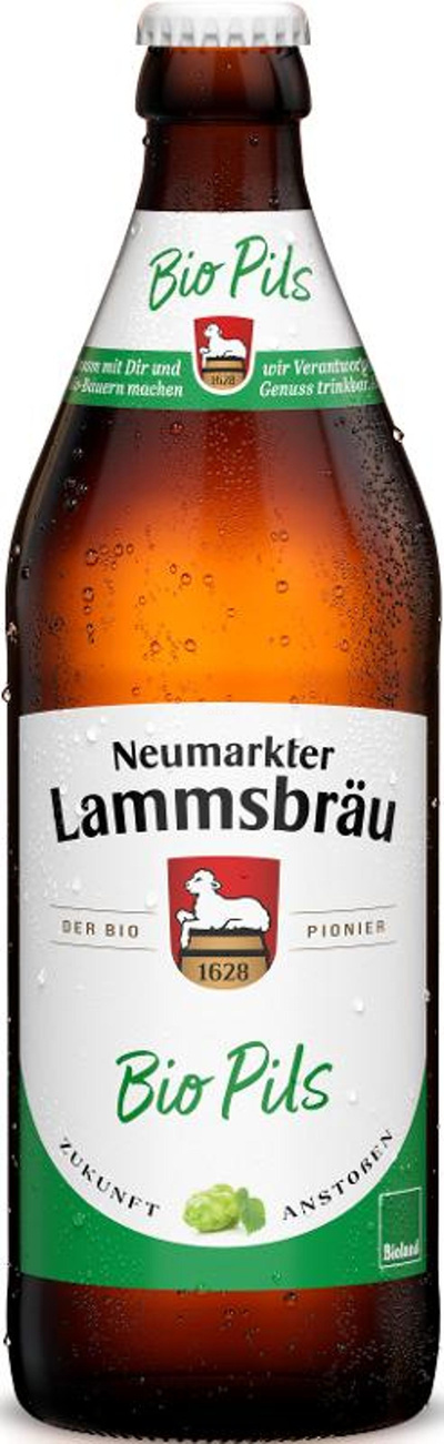 Produktfoto zu Lammsbräu Pils 0,5l Kasten