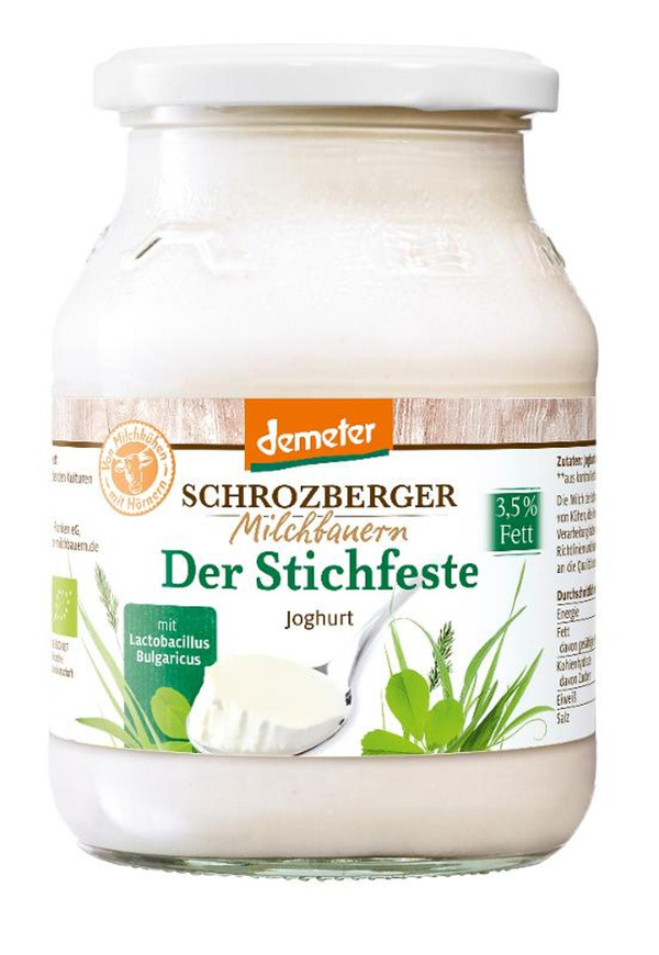 Produktfoto zu Jogurt natur stichfest 3,5%