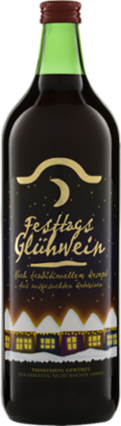 Produktfoto zu Festtagsglühwein rot 10% Vol