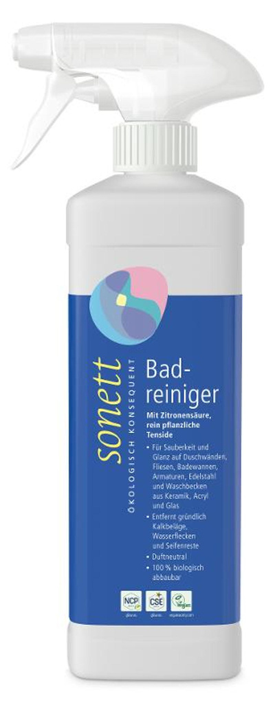 Produktfoto zu Badreiniger mit Sprühkopf
