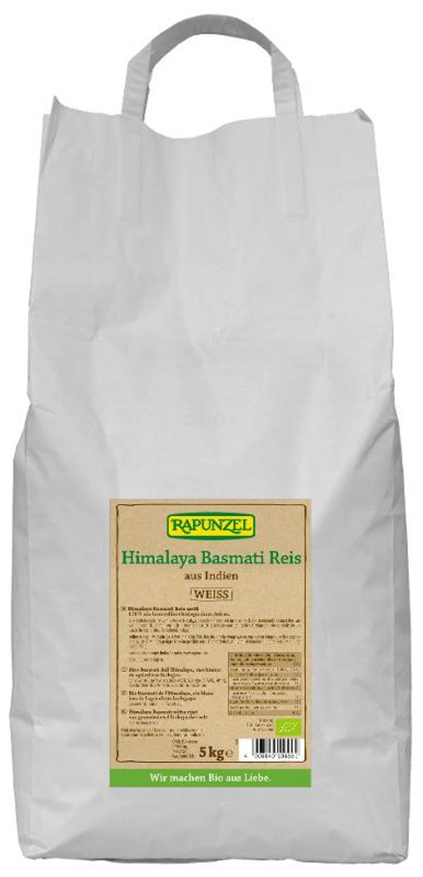 Produktfoto zu Himalaya Basmati Reis weiß 5kg