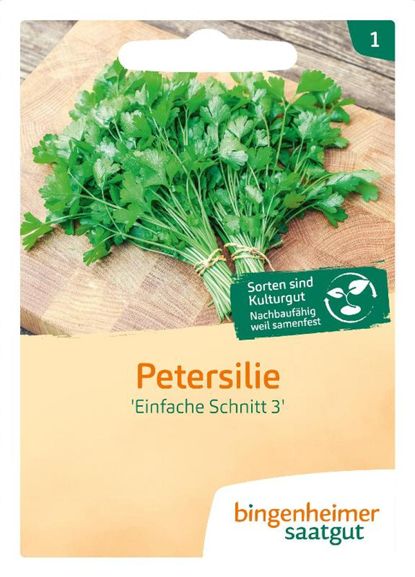 Produktfoto zu Saatgut Glatte-Petersilie