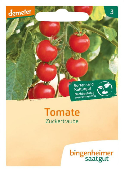Produktfoto zu Saatgut  Cocktailtomate-Zuckertraube