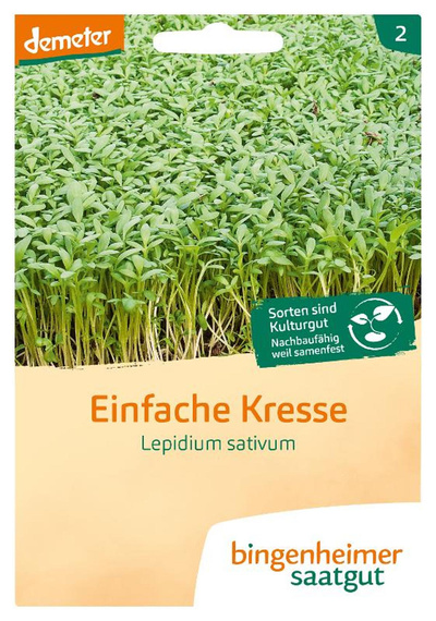 Produktfoto zu Saatgut Kresse Einfache