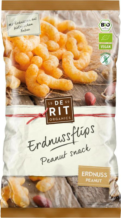 Produktfoto zu Erdnuss-Flips DeRit