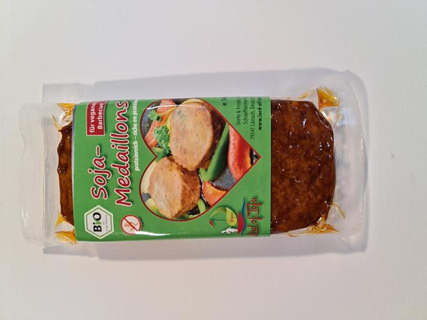 Produktfoto zu Soja-Medaillons