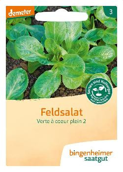 Produktfoto zu Saat Feldsalat vert á coeur p.