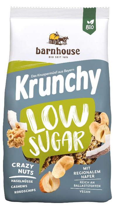 Produktfoto zu Krunchy low Sugar Crazy Nuts