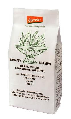 Produktfoto zu Gerstenröstmehl Sonam's Tsampa