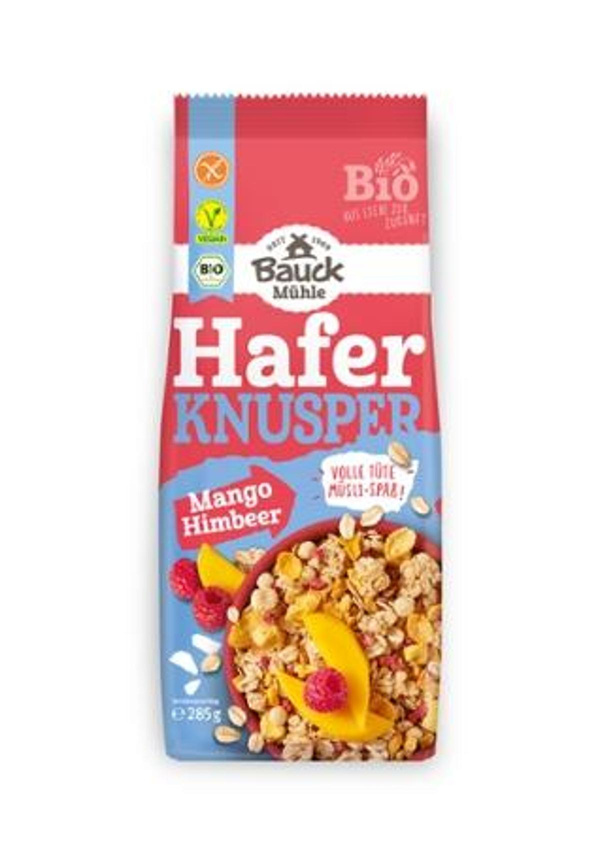 Produktfoto zu Hafer Knuspermüsli Mango Himbeere
