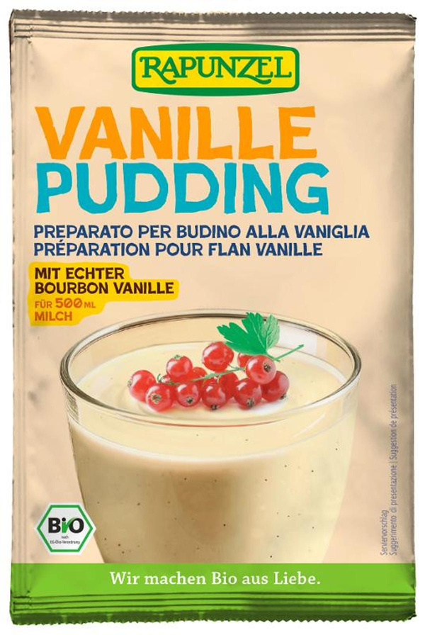Produktfoto zu Puddingpulver Vanille Rapunzel