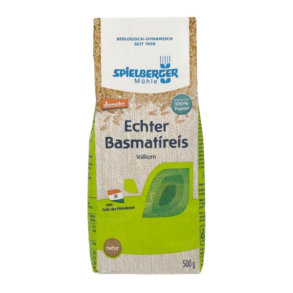Produktfoto zu Echter Basmatireis natur DEMETER