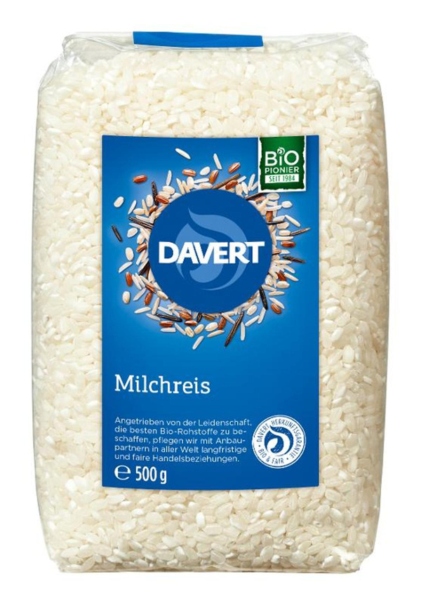 Produktfoto zu Milchreis Davert