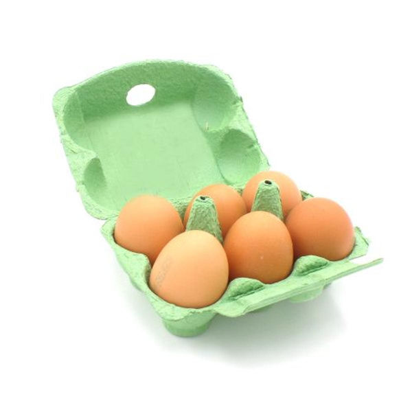 Produktfoto zu Bioland 6er Bruderhahn-Eier