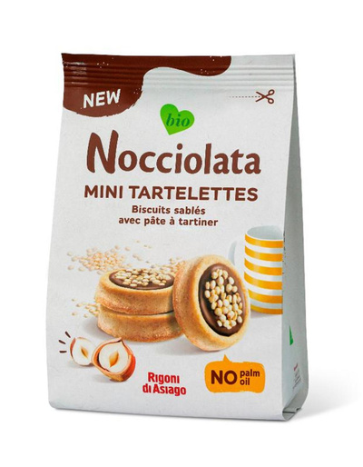 Produktfoto zu Nocciolata Mini Tartelettes Or