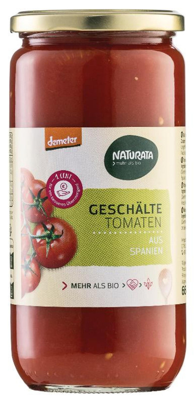 Produktfoto zu Tomaten geschält