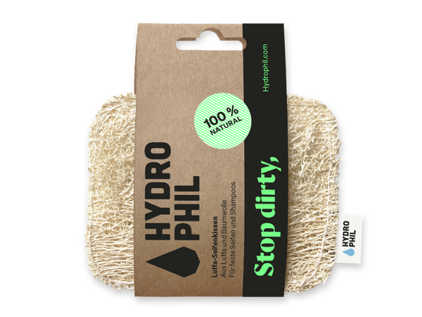 Produktfoto zu Luffa Seifenkissen ca11x1x10cm