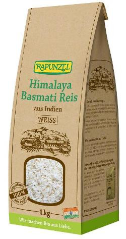 Produktfoto zu Basmati Reis weiß 1kg