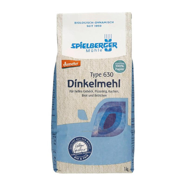 Produktfoto zu Dinkelmehl Type 630 DEMETER
