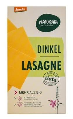 Produktfoto zu Dinkel-lasagne hell demeter