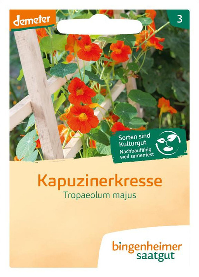 Produktfoto zu Saatgut Kapuzinerkresse