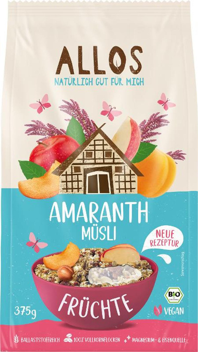 Produktfoto zu Amaranth Beeren Müsli