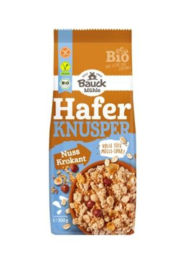 Produktfoto zu Hafer Knuspermüsli Nuss Krokant