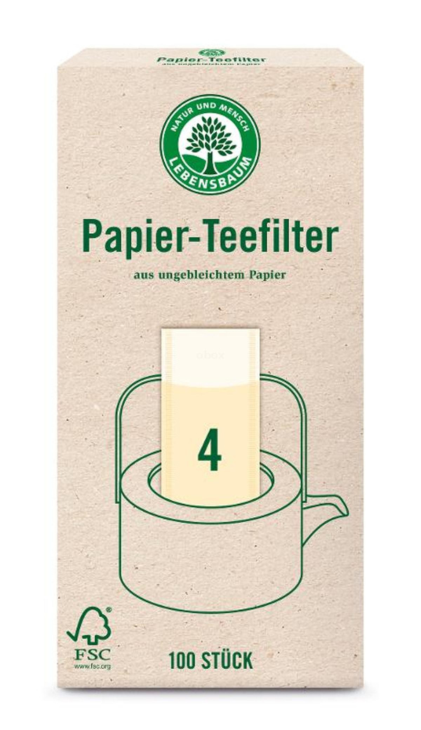 Produktfoto zu Teefilter aus Papier