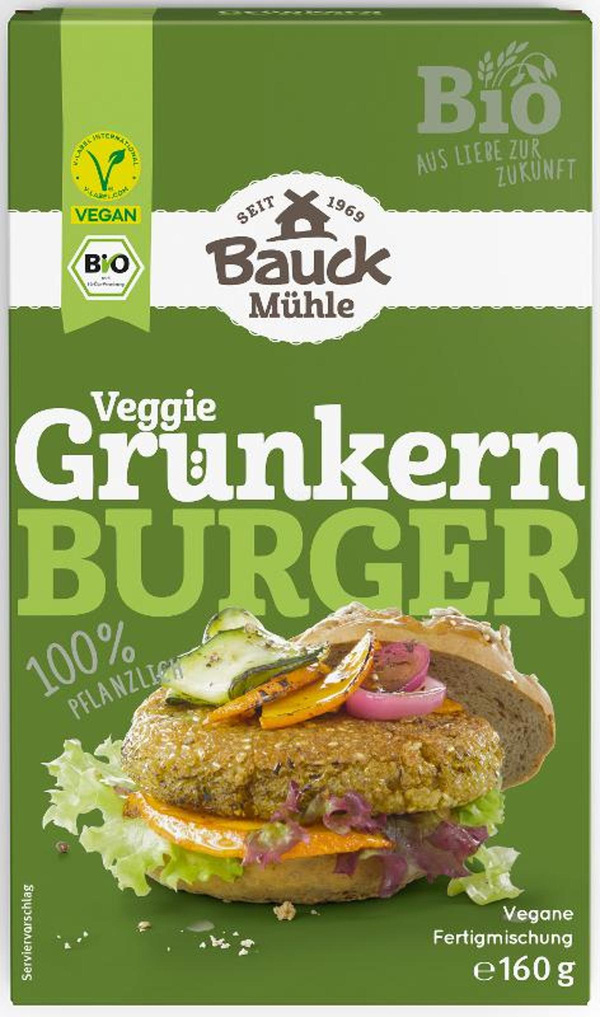 Produktfoto zu Burgermischung Grünkern
