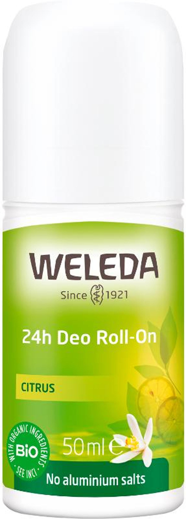 Produktfoto zu Citrus 24h Deo Roll-On Weleda