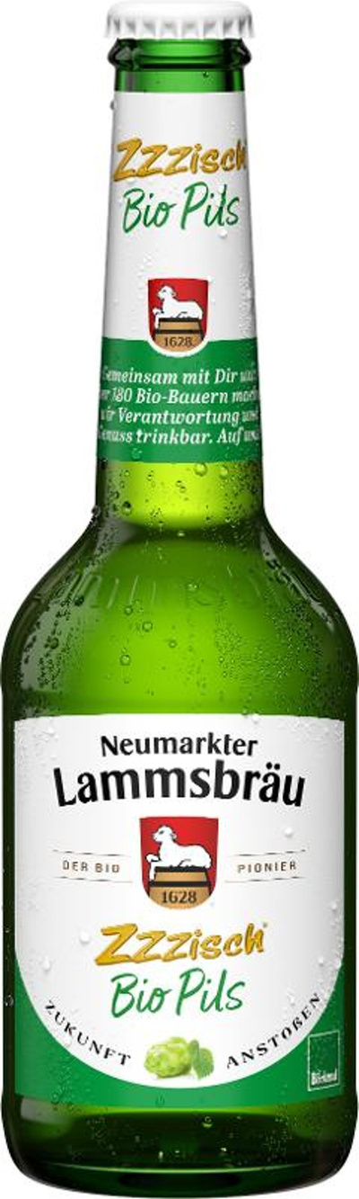 Produktfoto zu Lammsbräu Edel-Pils 0,33l