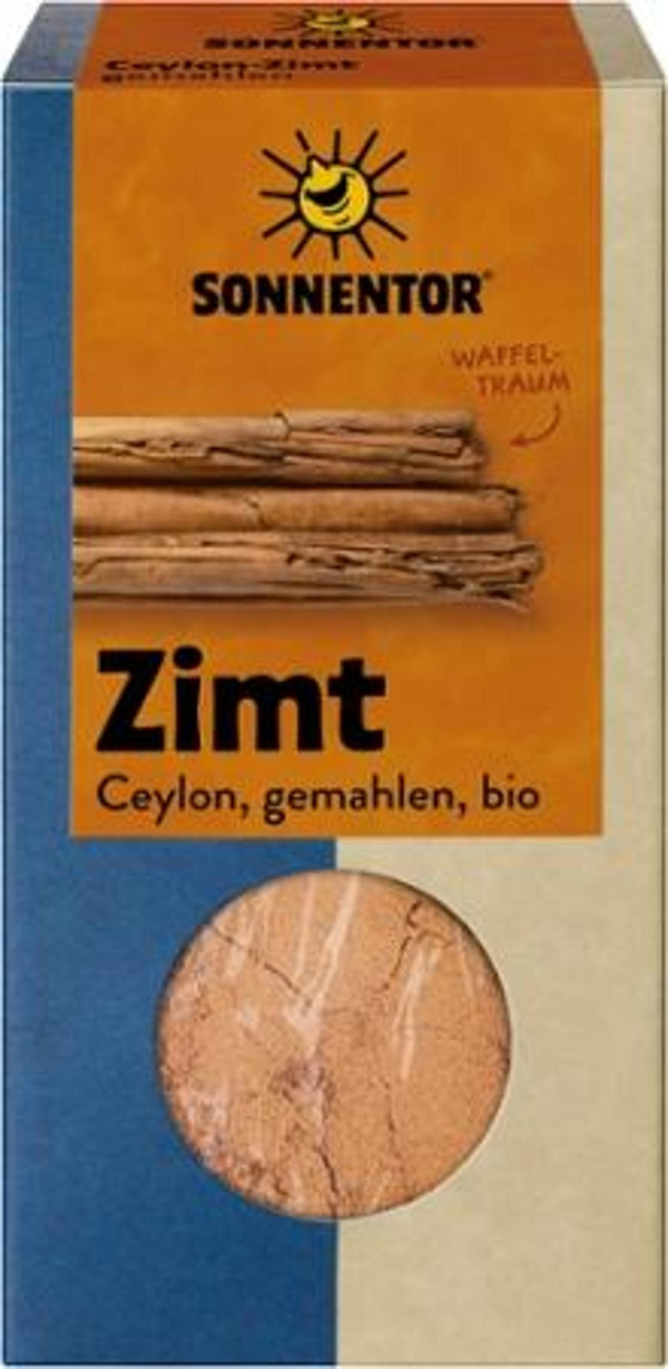 Produktfoto zu Zimt Ceylon gemahlen Sonnentor