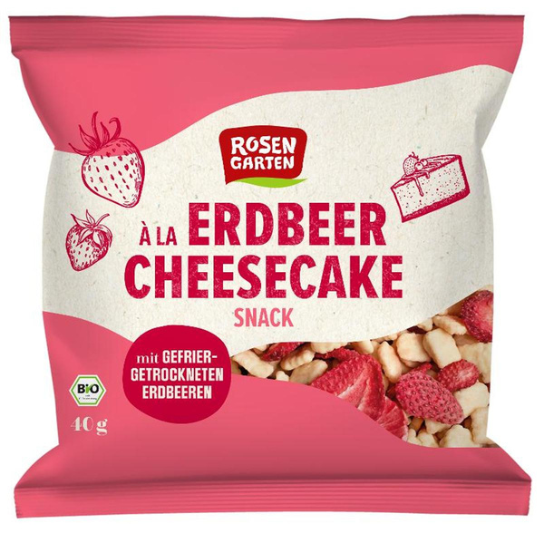 Produktfoto zu Erdbeer Cheesecake Snack-Mix
