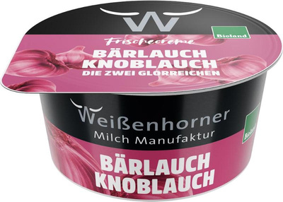 Produktfoto zu Frische Creme Bärlauch-Knoblauch
