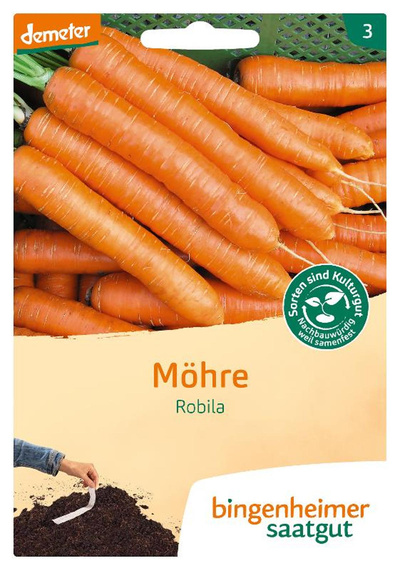 Produktfoto zu Saatbänder Möhre Robila