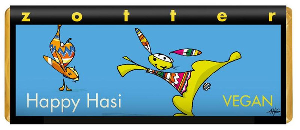 Produktfoto zu Zotter Happy Hasi vegan