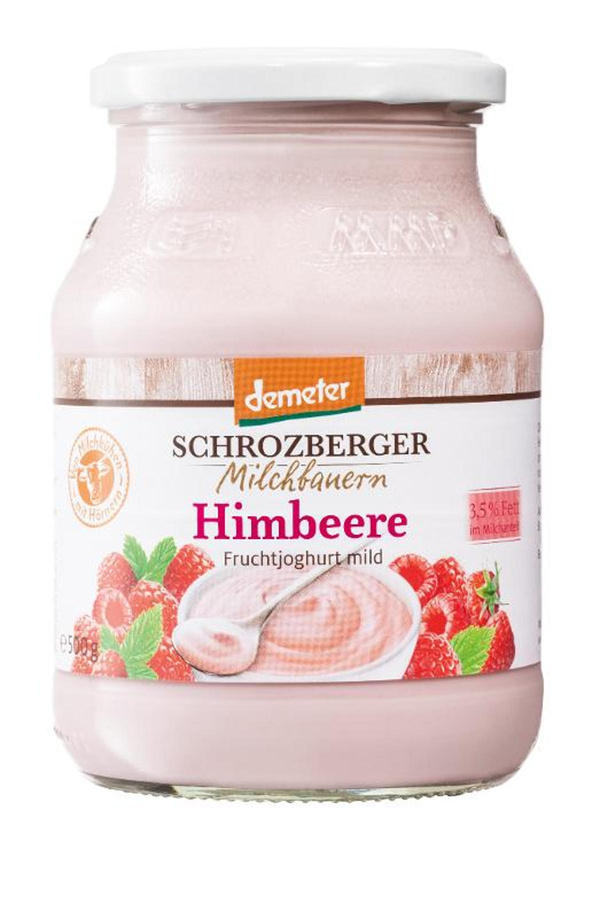 Produktfoto zu Joghurt Himbeere DEMETER