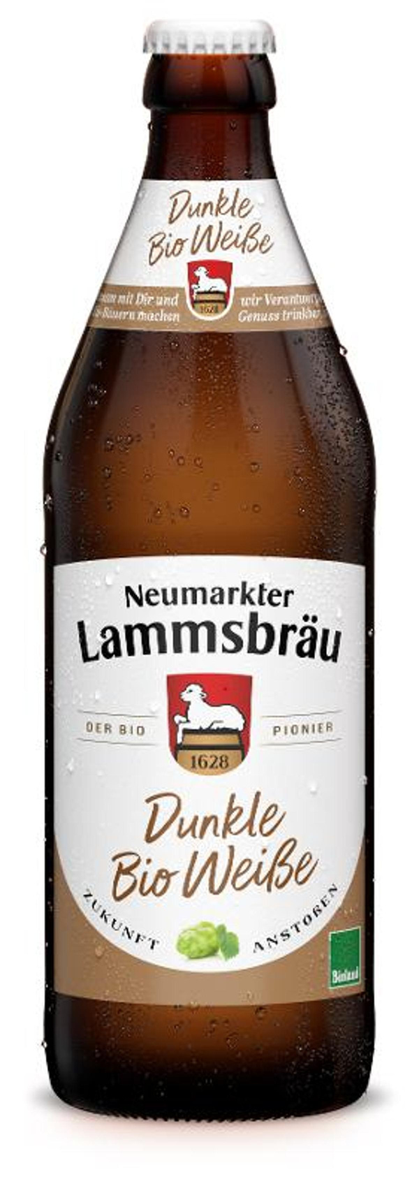 Produktfoto zu Lammsbräu Dunkle Weisse Kasten