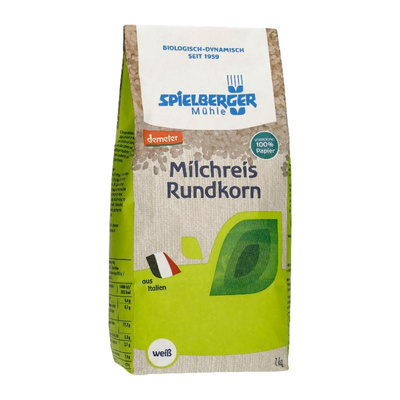 Produktfoto zu Milchreis Rundkorn weiß 1kg