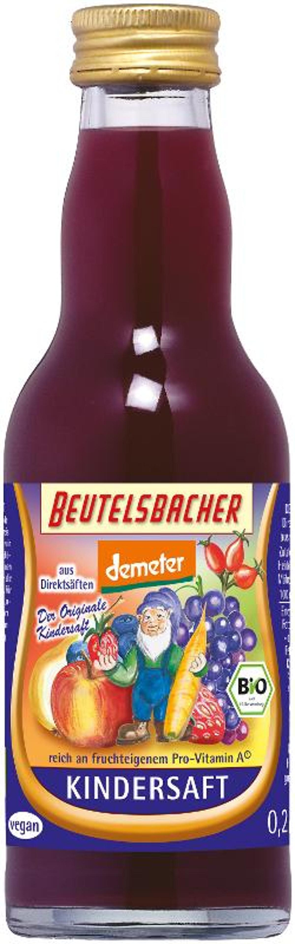 Produktfoto zu Kindersaft, Kasten 0,2l