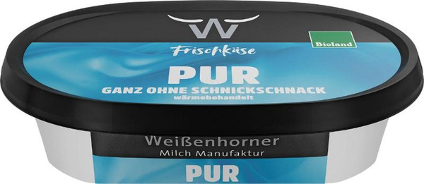Produktfoto zu Frischkäse pur BIOLAND 60%