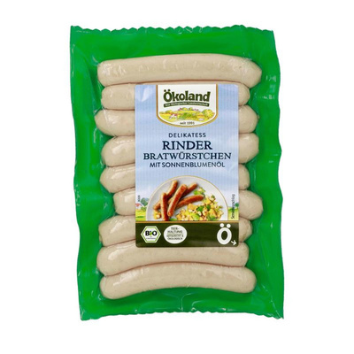 Produktfoto zu Rinderbratwürstchen Delikatess